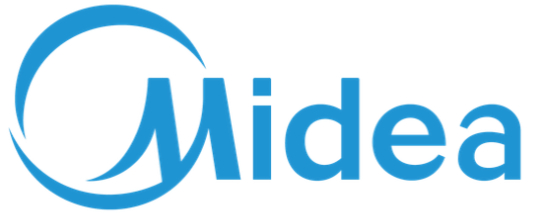 Blue Midea Logo
